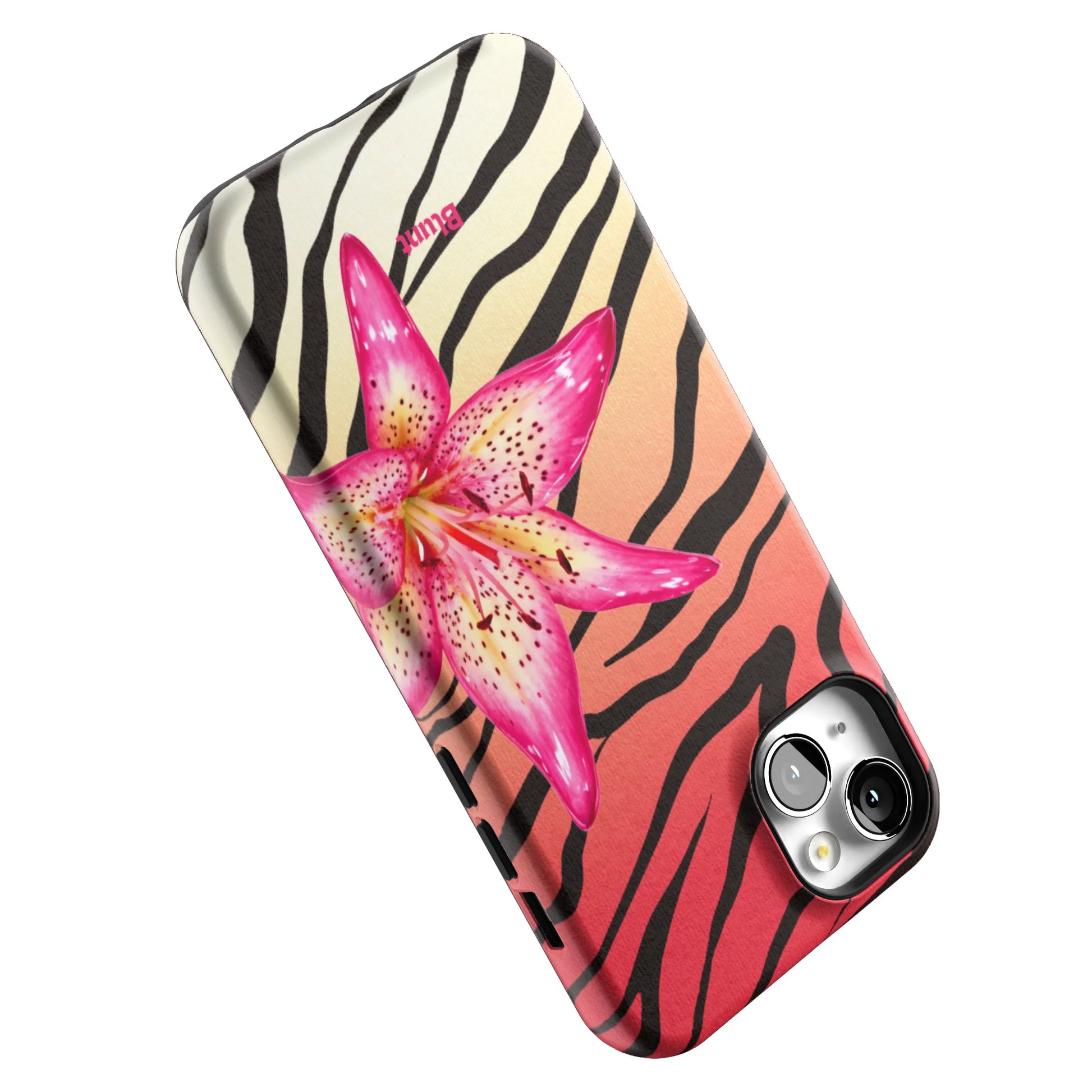 Striped-Lilly-iphone-case-iPhone 14 Plus-4