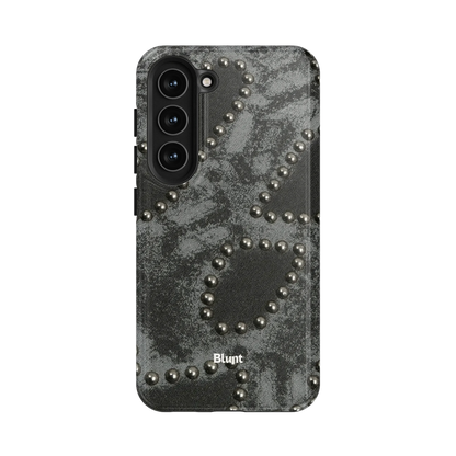 Studded Noir Samsung Case