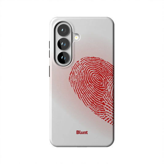 Heart-Print-White-samsung-case-Galaxy S26-1