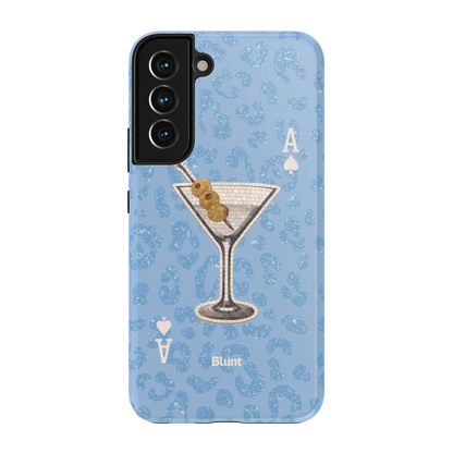 Blue Dirty Martini Samsung Case