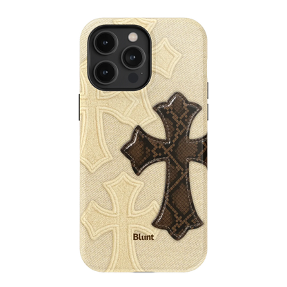 Brownscale Saint iPhone Case