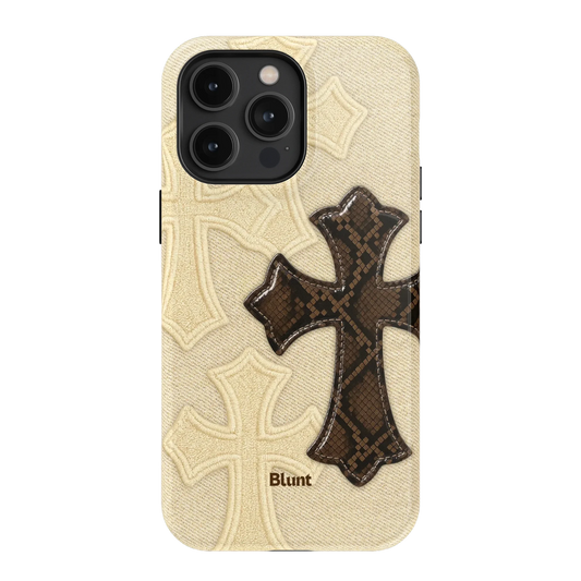 Brownscale Saint iPhone Case