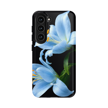 Eclipse Orchid in Blue Samsung Case