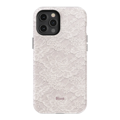 Ivory Lace iPhone Case