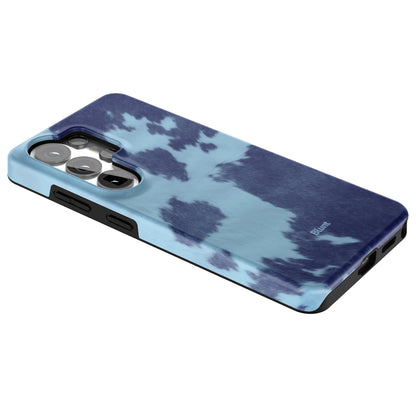 Blue-Crow-Print-samsung-case-Galaxy S26 Ultra-2