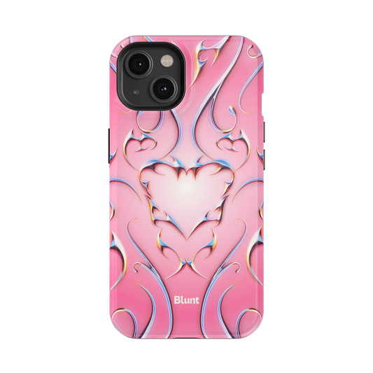 Bubble Heart iPhone Case