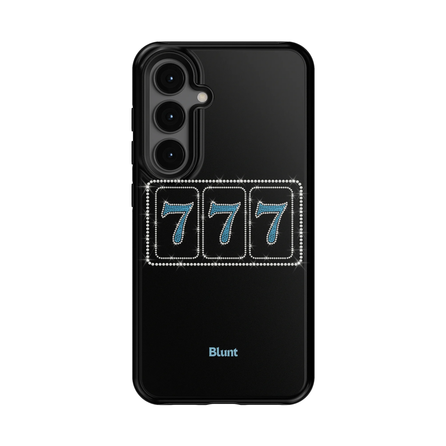 Blue Lucky 777 Samsung Case