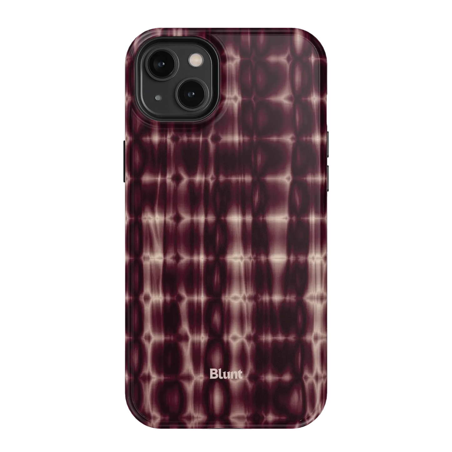 Purple Ripple iPhone Case