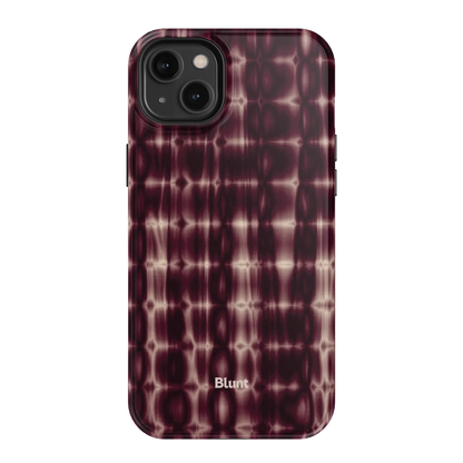 Purple Ripple iPhone Case