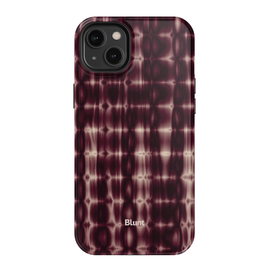 Purple Ripple iPhone Case