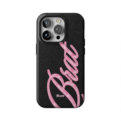 Pink-Brat-iphone-case-iPhone 14 Pro-1
