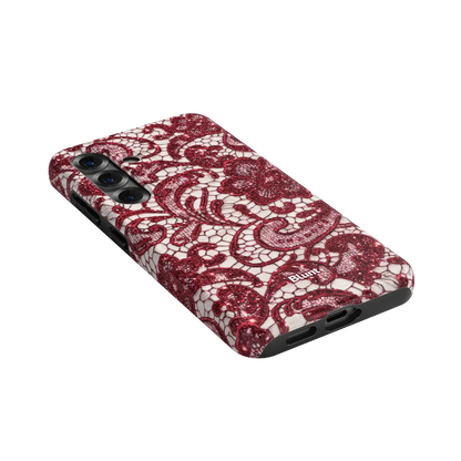 Crimson Lace Samsung Case