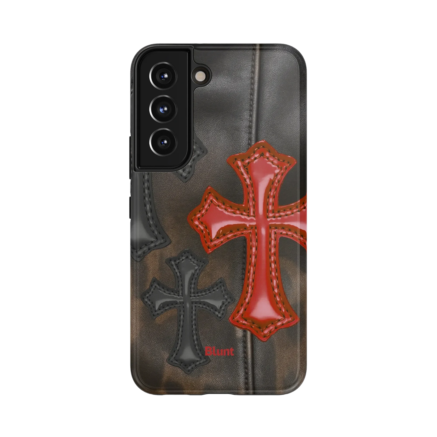 Leather Crosses Samsung Case