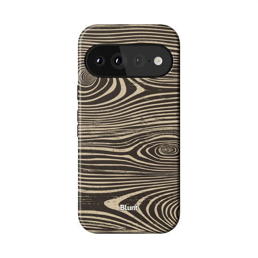 Wood Grain Pixel Case - Blunt Cases