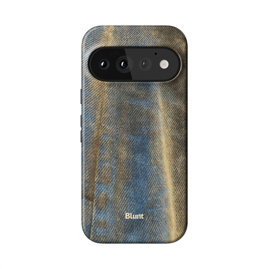 Worn Denim Pixel Case - Blunt Cases