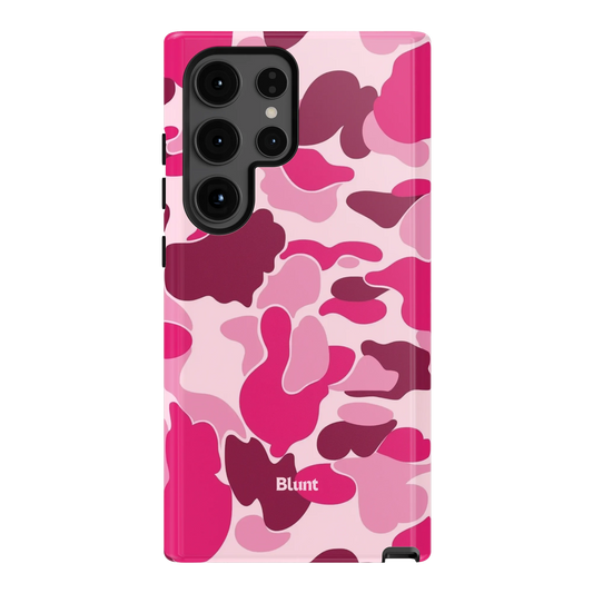 Pink Camo Samsung Case