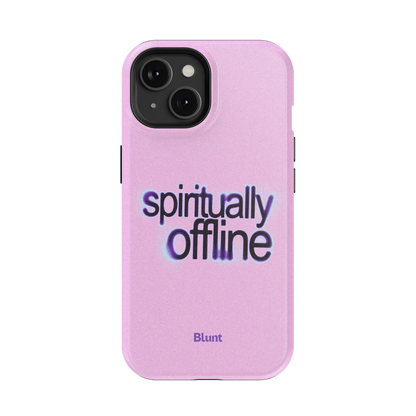 Spiritually Offline iPhone Case
