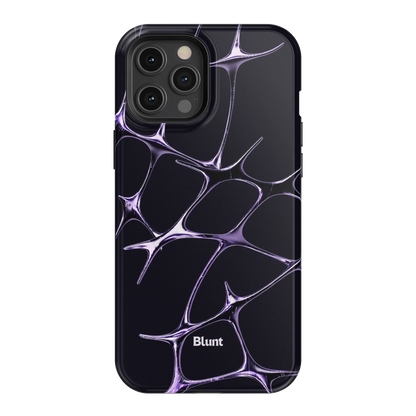 Violet Web iPhone Case