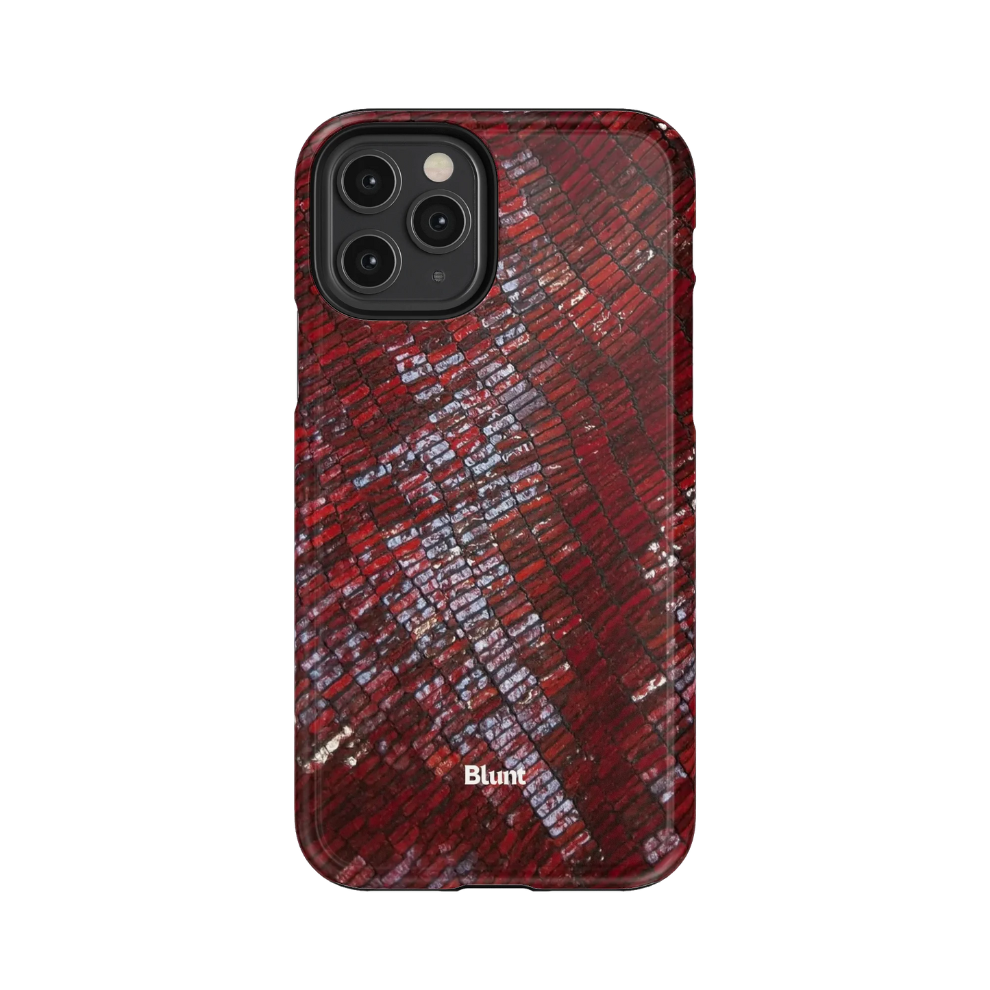Crimson Scale iPhone Case