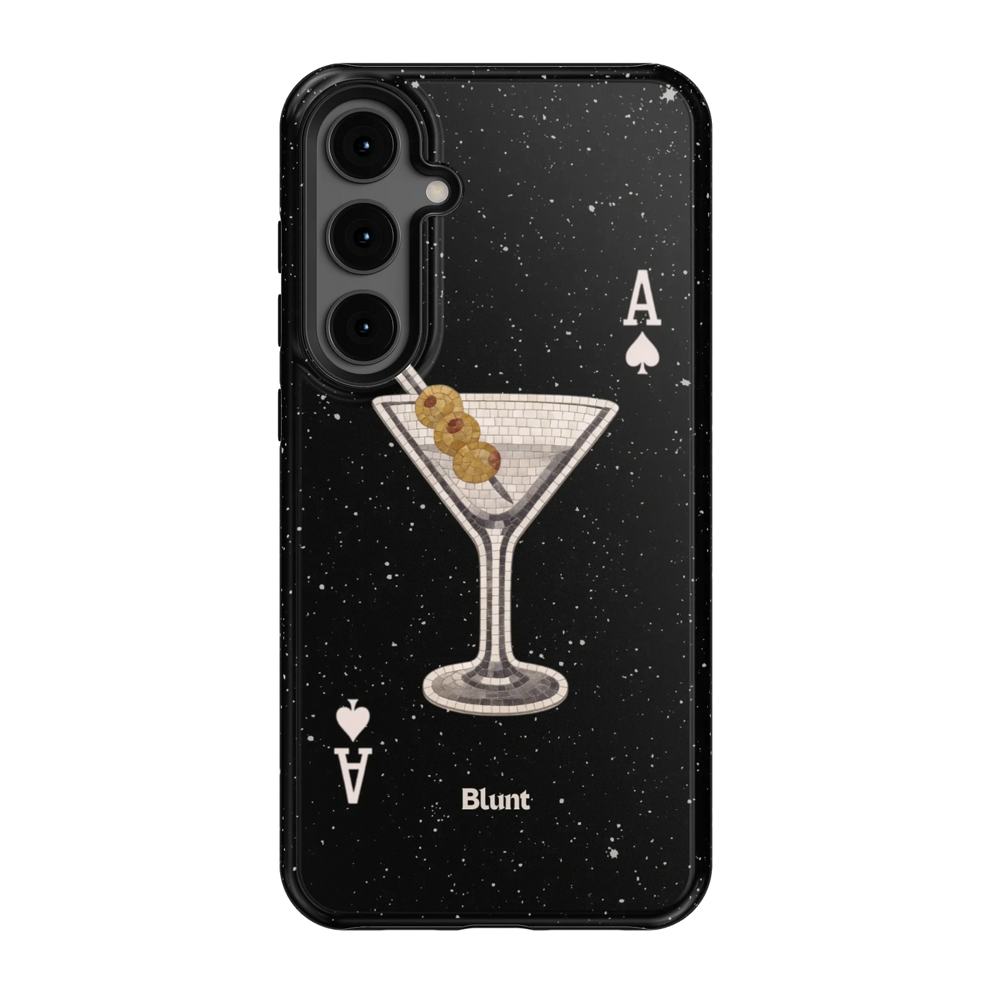 Black Dirty Martini Samsung Case