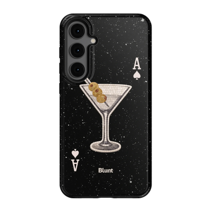 Black Dirty Martini Samsung Case