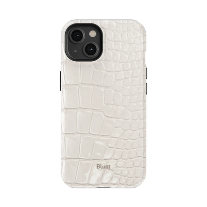 White Plush iPhone Case