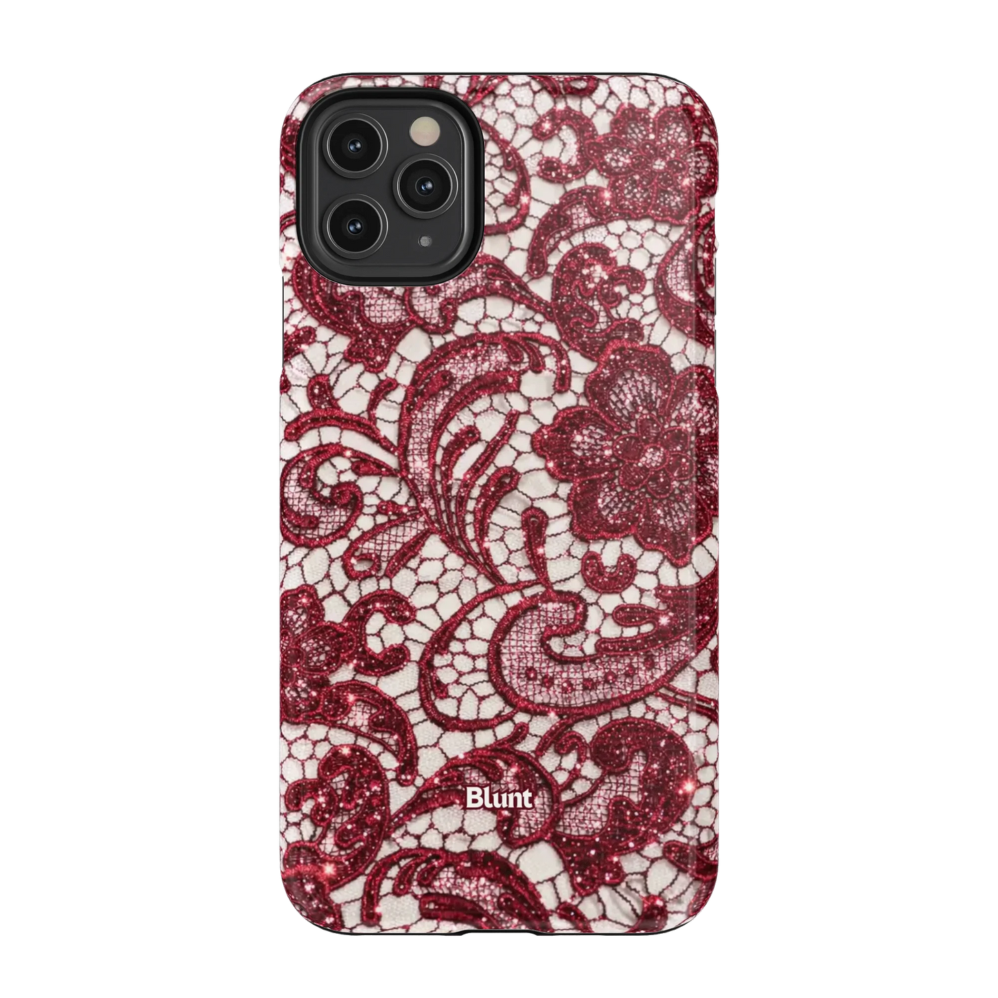 Crimson Lace iPhone Case