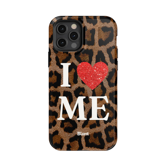 Cheetah I Love Me iPhone Case