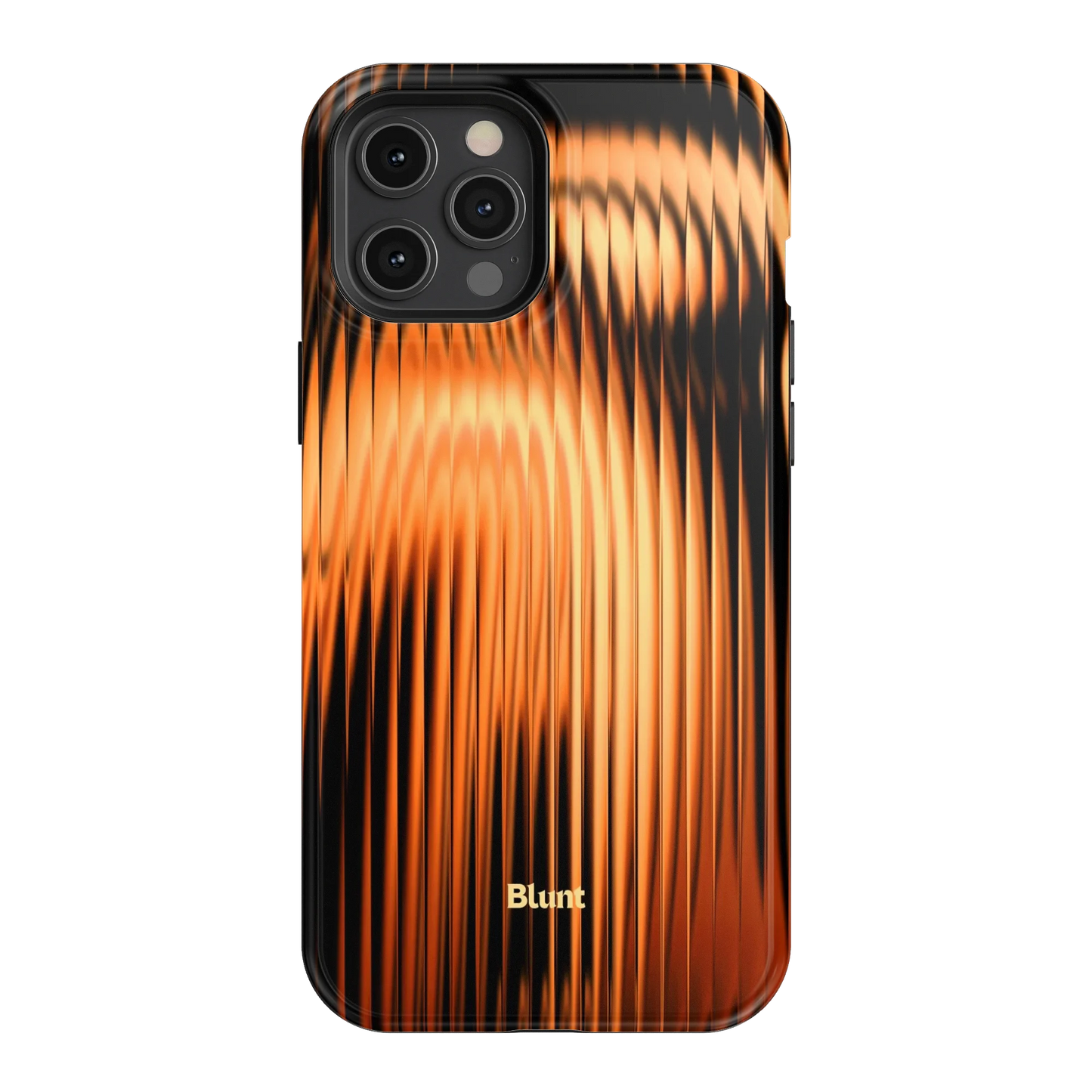 Copper Ripple iPhone Case