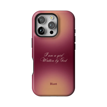 Written by God iPhone Case gallery - Iphone_16_Pro_1