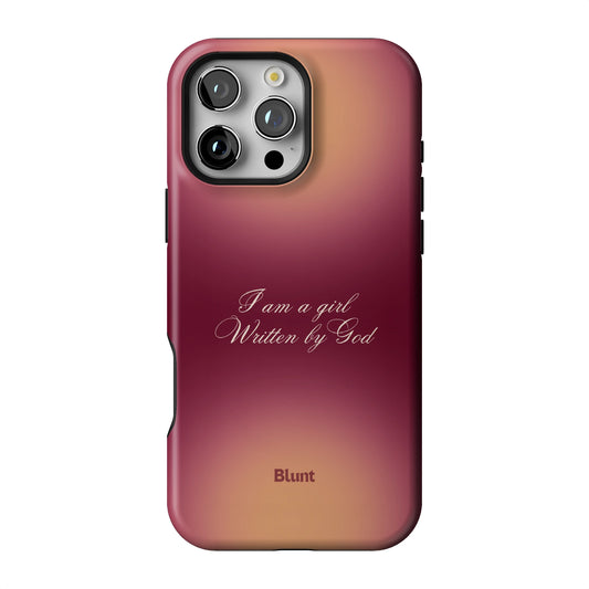 Written by God iPhone Case gallery - Iphone_16_Pro_Max_1