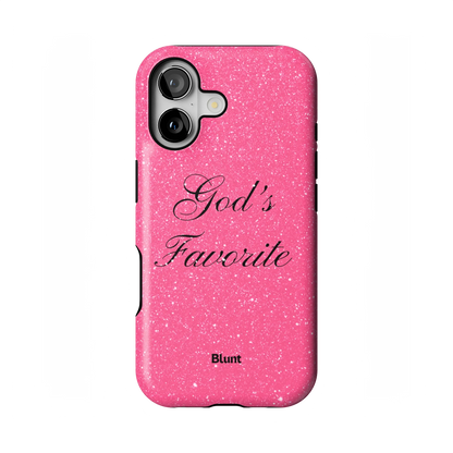 Gods Favorite Pink iPhone Case