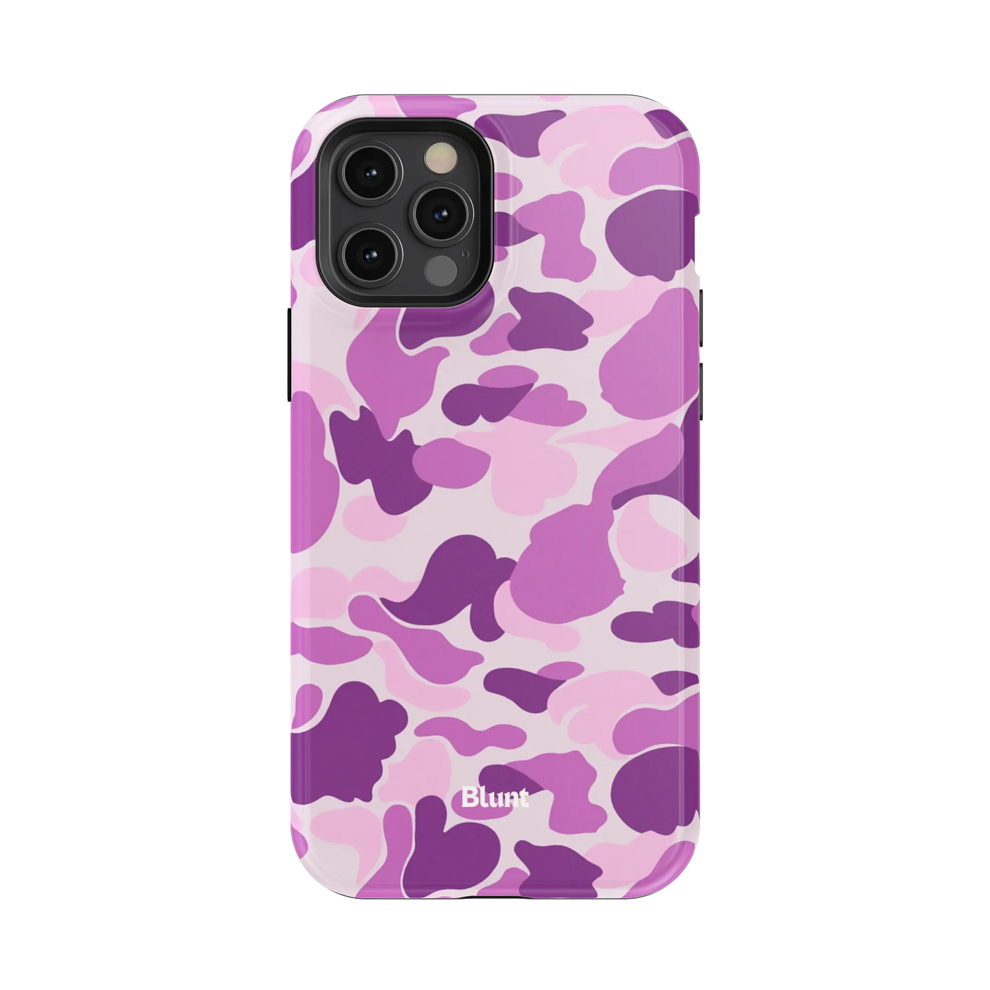 Purple Camo iPhone Case