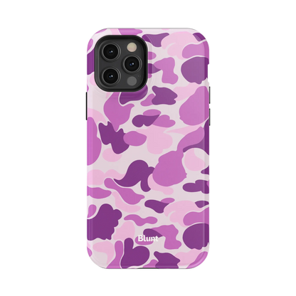 Purple Camo iPhone Case