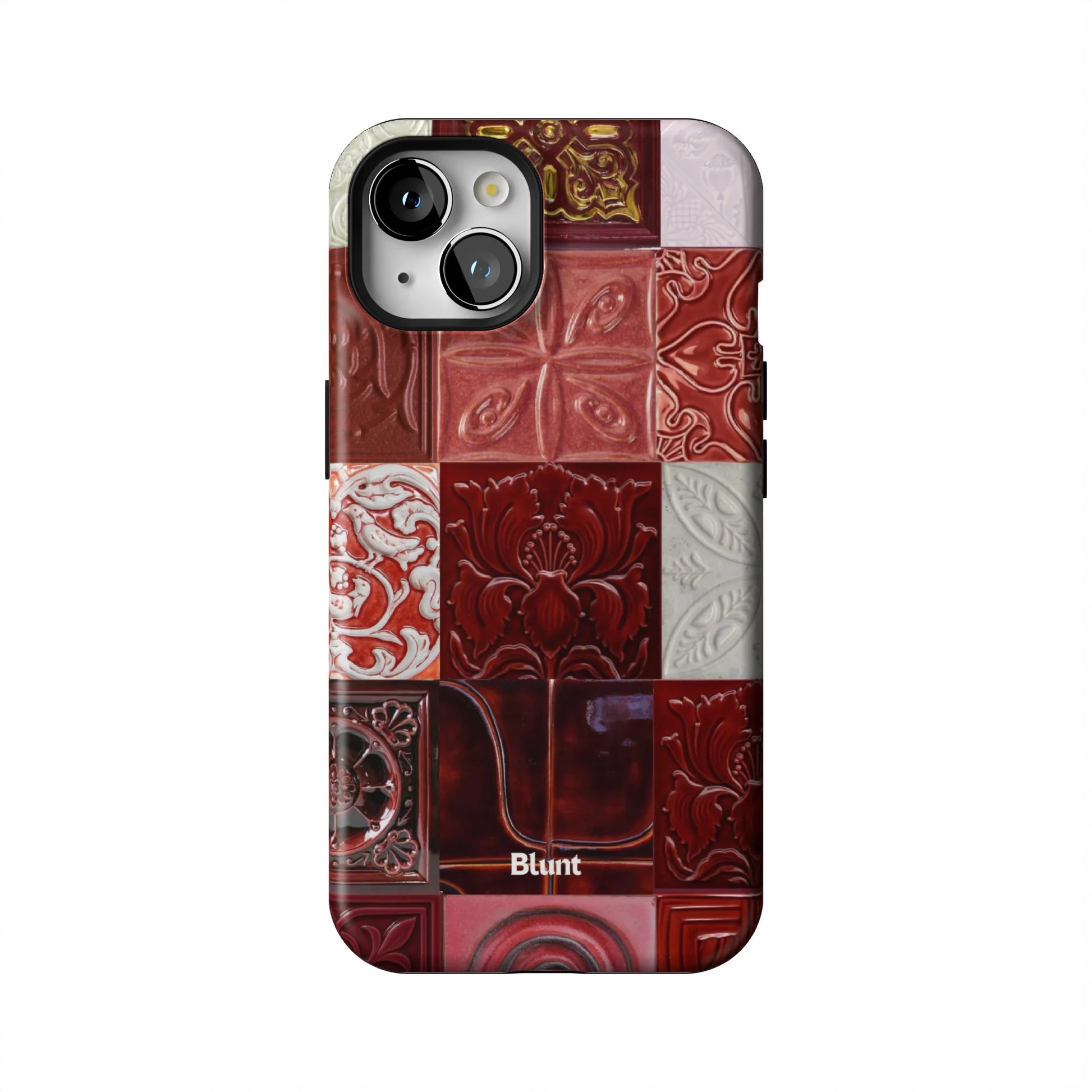Checkered-Rouge-iphone-case-iPhone 13-1