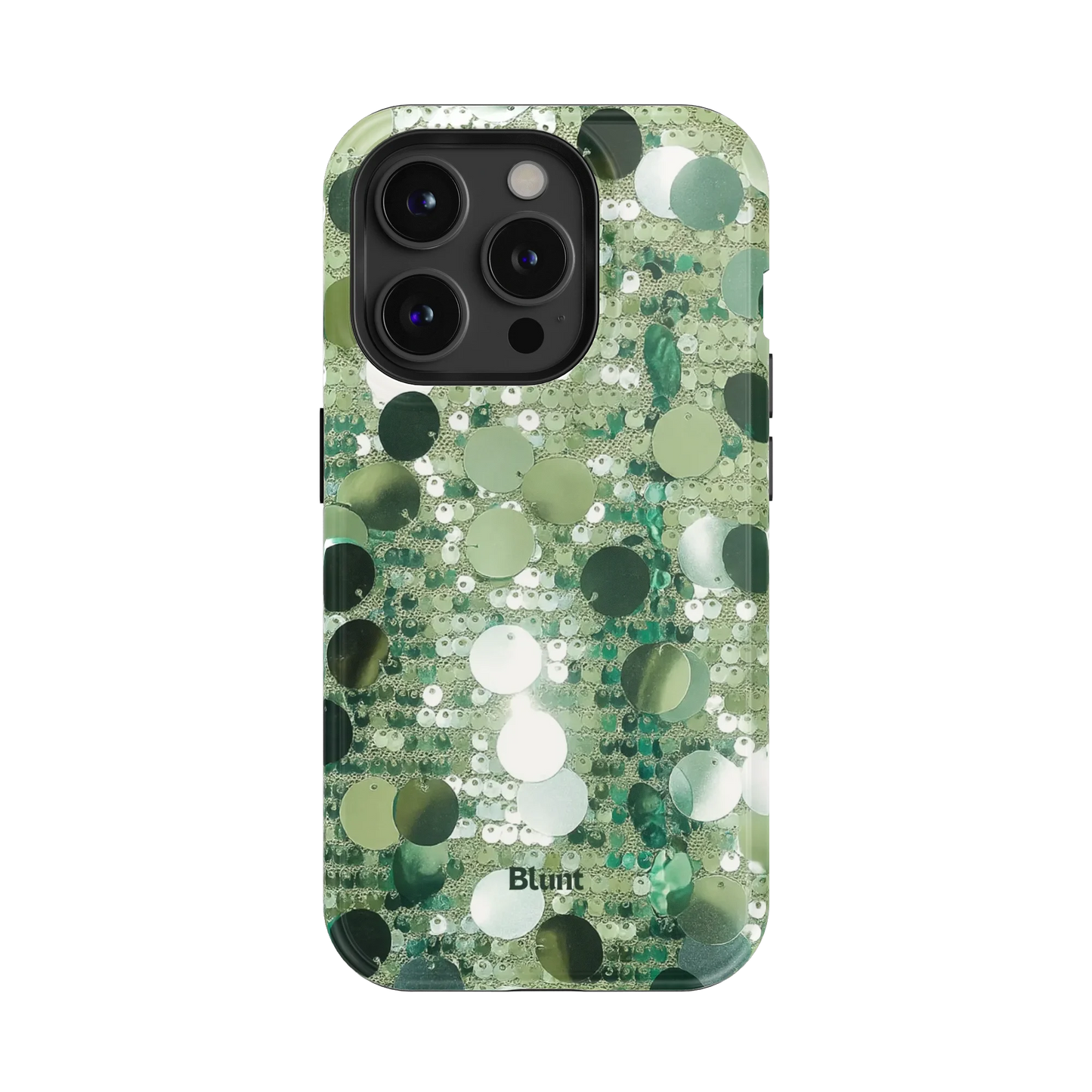 Sage Glitz iPhone Case
