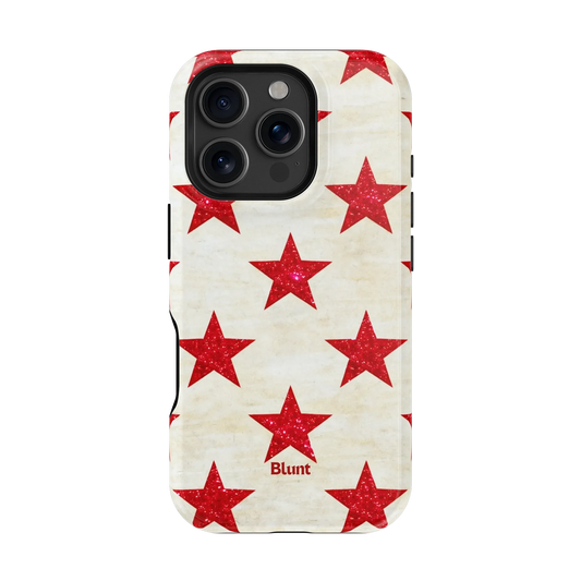 Crimson Nova iPhone Case