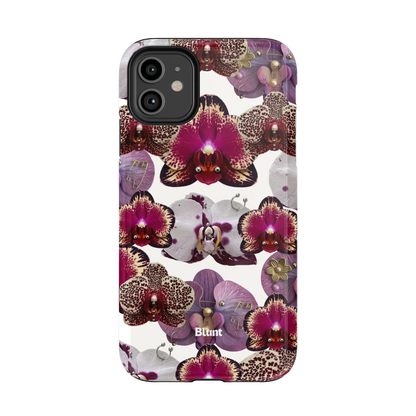 Botanical Orchid iPhone Case