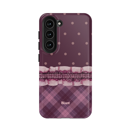 Lilac-Lattice-samsung-case-S23-1