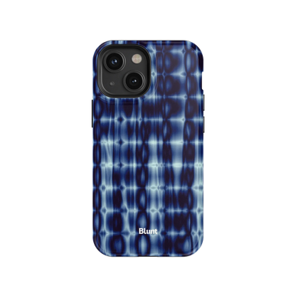 Blue Ripple iPhone Case