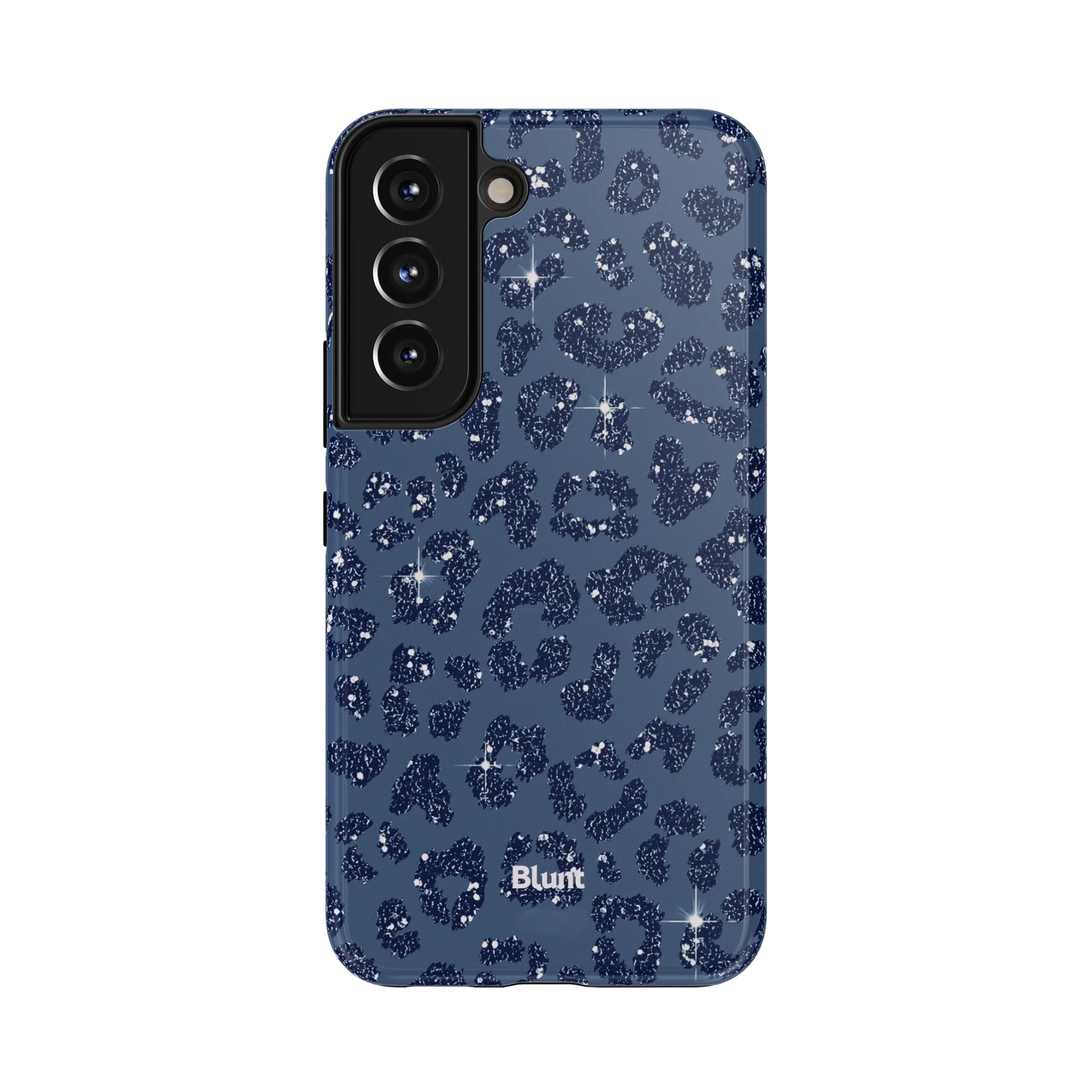 Blue Cheetah Print Samsung Case