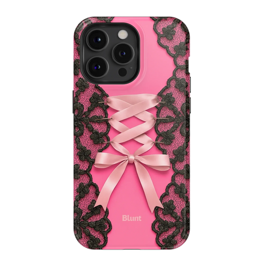 Pink Corset iPhone Case