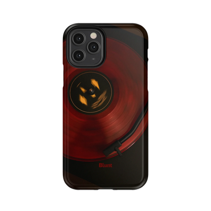 Crimson Echo iPhone Case