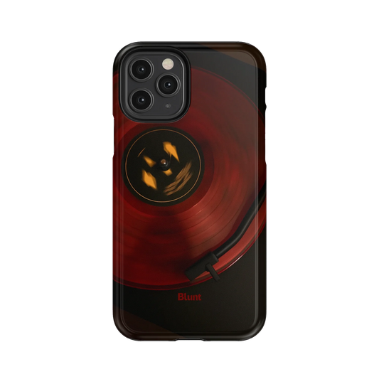 Crimson Echo iPhone Case