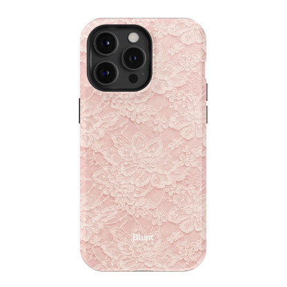 Blush Lace iPhone Case