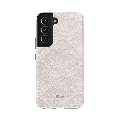 Ivory Lace Samsung Case