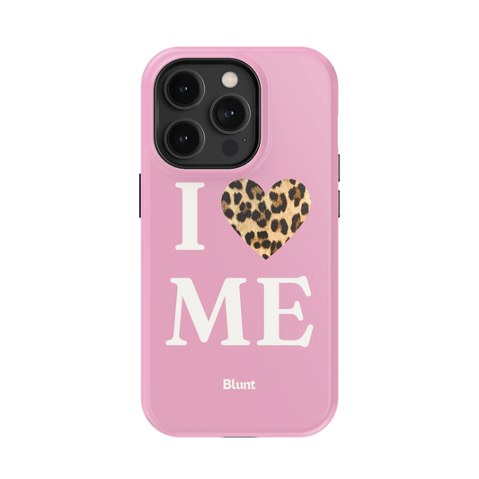 Pink I Love Me iPhone Case
