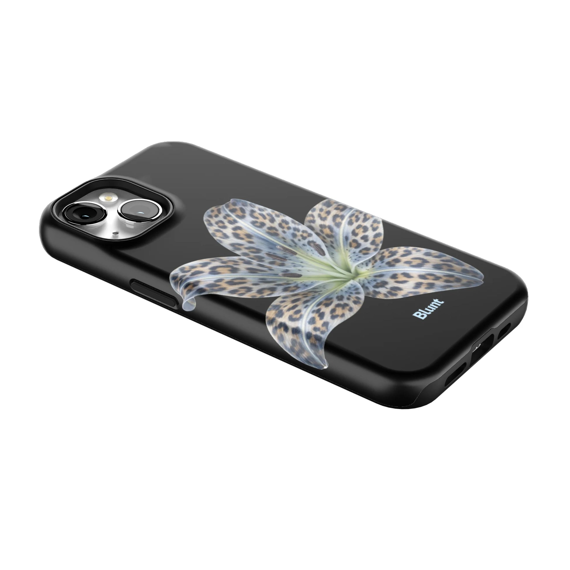 Blue-Leopard-Bloom-iphone-case-iPhone 14-2