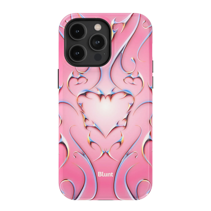 Bubble Heart iPhone Case