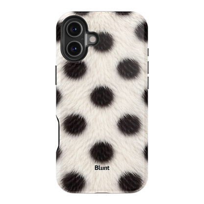 Polka Fuzz iPhone Case